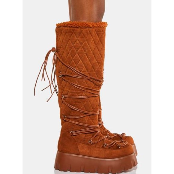 WALK  ON THE MOON PLATFORM BOOTS ( BRAND NEW ! ) - Picture 3 of 6